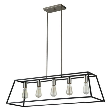 

Agnes II Black Linear Transitional Linear Integrated LED Pendant Light