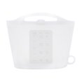thumbnail image 1 of Visland 1L Silicone Storage Bag Good Seal Food Preservation Organizer Fridge Fruit Storage Pouch Microwave Steam Disinfection Bag Food Heating Bag, 1 of 8