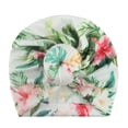 thumbnail image 2 of Otqutp Outdoor Travel Cap for 0 to 3Years Children Toddler Kids Baby Boy Girl Floral Print Knotted Hat Beanie Headwear Accessories, 2 of 2