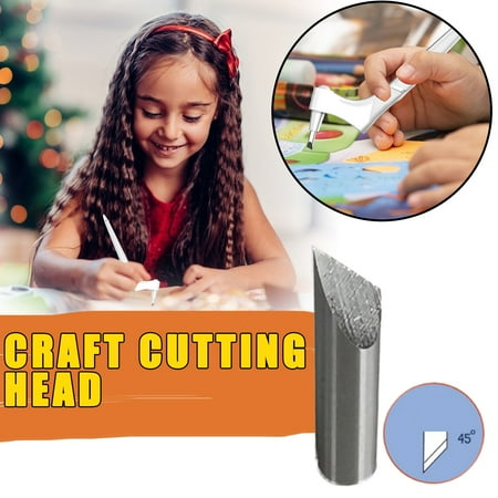 

jbyrvq 45 Degree Paper Cutter Head Craft Cutting Head 360 Degree Utility Head