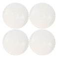 thumbnail image 1 of 4pcs 8inch Plastic Cake Serving Trays Reusable Round Cake Display Liner Non-Stick Mat Sheets, 1 of 9
