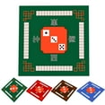thumbnail image 2 of BAELLERT Mahjong Table Mat Poker Domino Mahjong Tile Card Board Game Anti-slip Noise Reduction Square Mah Jongg Table Cover Playmat, 2 of 8