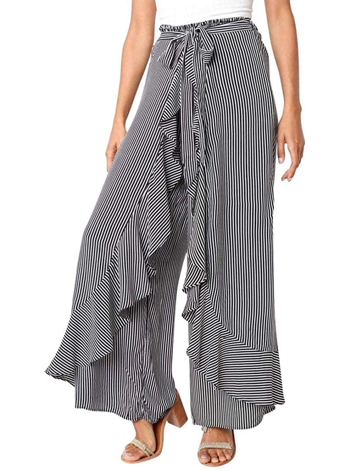 baggy striped pants