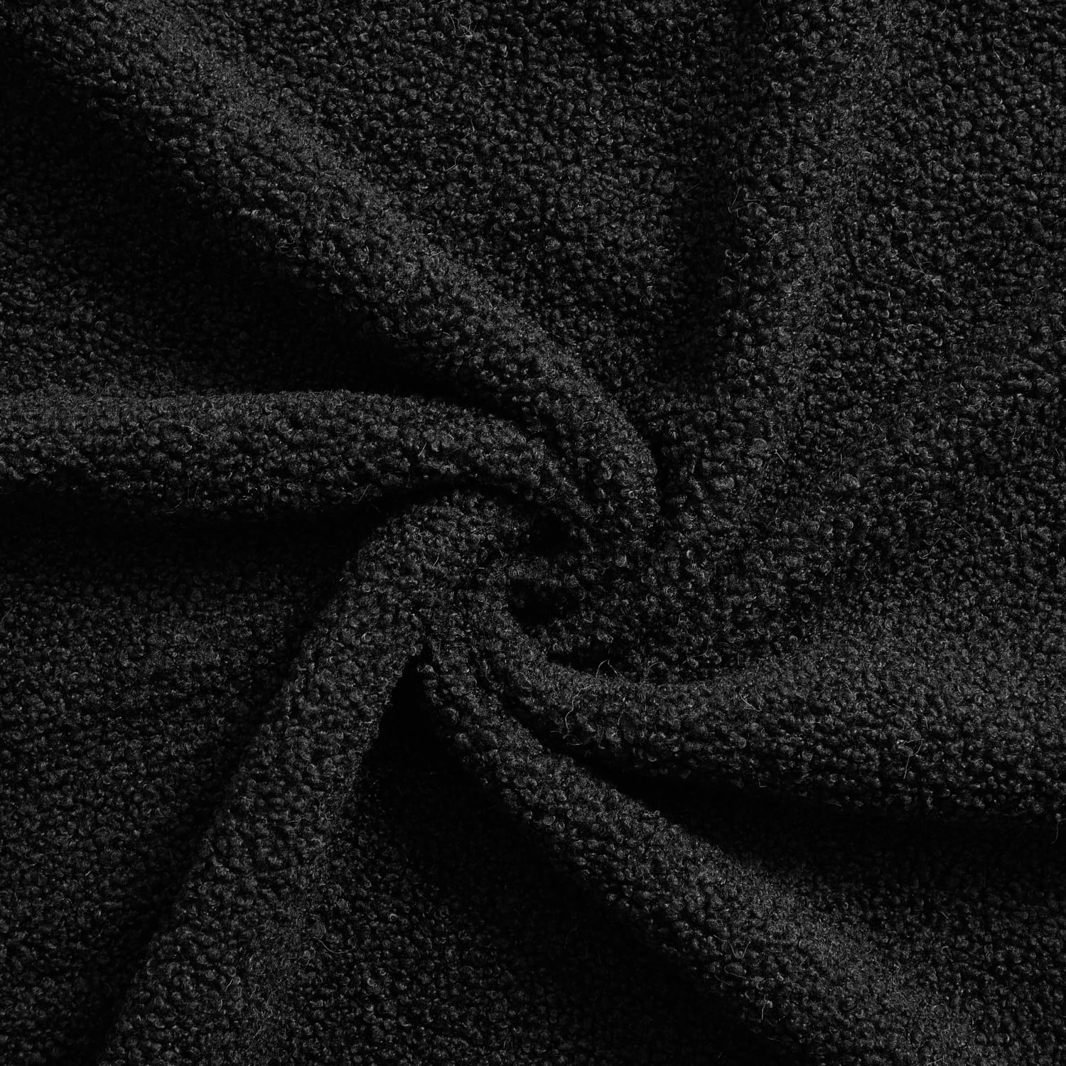 Dearfoams Reversible Cozy Teddy Oversized Couch Throw Blanket, Black, 50 x 70 in