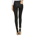 thumbnail image 3 of Women's 5 Pocket Soft Knit Skinny Jeggings, Black, XS, 3 of 5