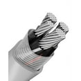 thumbnail image 4 of 75' 2-2-2-4 Stranded Aluminum SER Service Entrance Cable Gray 600V, 4 of 6