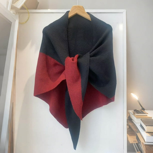 HongQid Shawl Wraps Women Knitted Shawls and Wraps Cardigan Cape Shoulder Top Sweater Shawl Scarf