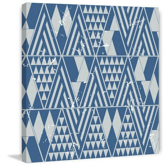 "Crippled Intensity" Painting Print on Wrapped Canvas