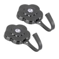 thumbnail image 2 of 2 UNIDS VINTAGE CURTAIN TIE BACKS HOLD BACK HOOK Wall Mount hanger HOLDER, 2 of 9