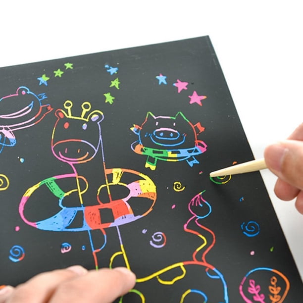 Dessin Gratter pour Enfants,Peintures D'art à Gratter Arc-en-ciel pour Enfants,Kit de Peinture à Gratter pour Enfants,Art de Peinture À Gratter Arc -en-ciels Bricolage,pour Enfant Adultes Dessin Gratter pour Enfants,Peintures D'art à Gratter Arc-en-ciel pour Enfants,Kit de Peinture à Gratter pour Enfants,Art de Peinture À Gratter Arc -en-ciels Bricolage,pour Enfant Adultes