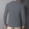 thumbnail image 4 of Men's Mock Neck Pullover Sweater Long Sleeve Slim Fit Solid Color Knit Top, 4 of 5