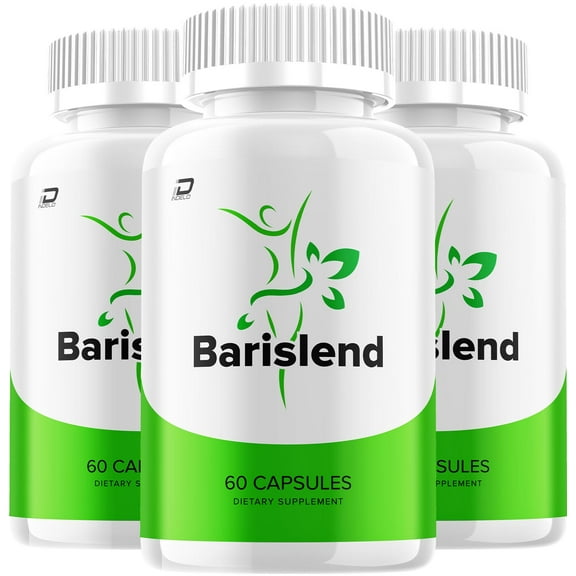 Barislend Capsules – Bari-Slend Pills Natural Blend Advanced Formula, 3 Pack, 180 Capsules