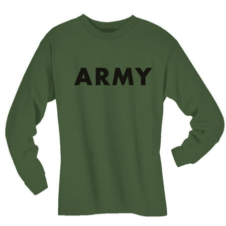 army military sleeve shirt