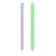 thumbnail image 1 of 2 Pcs Manchon en Silicone Compatible avec Apple Pencil 2ème Génération, Support de Protection Doux pour Crayon, 1 of 5