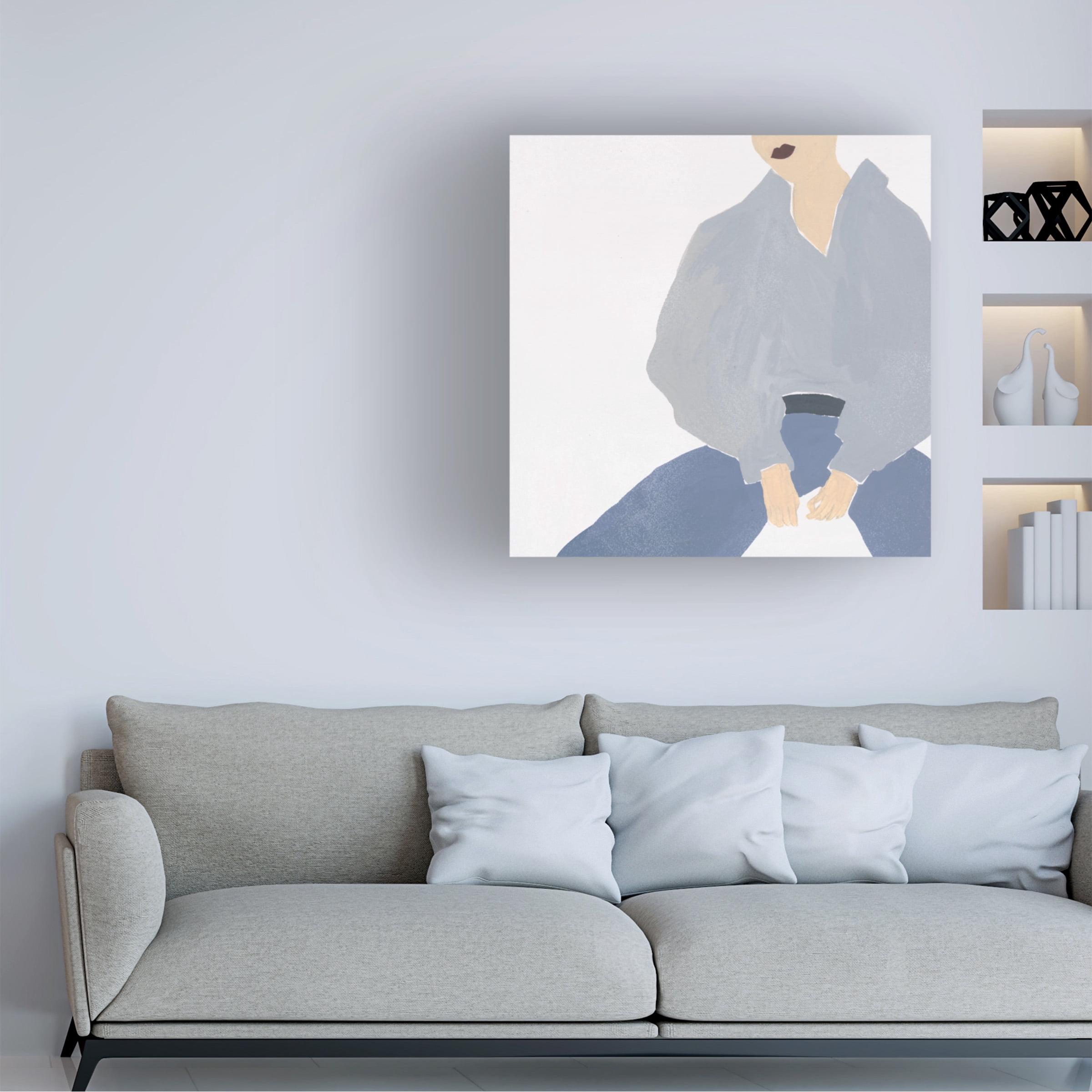 Melissa Wang 'Herself X' Canvas Art