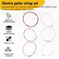 thumbnail image 3 of A108 6Pcs/Set Acoustic  Guitar String 009-045 Inch 6 Strings Guitar Parts Accessories, 3 of 8