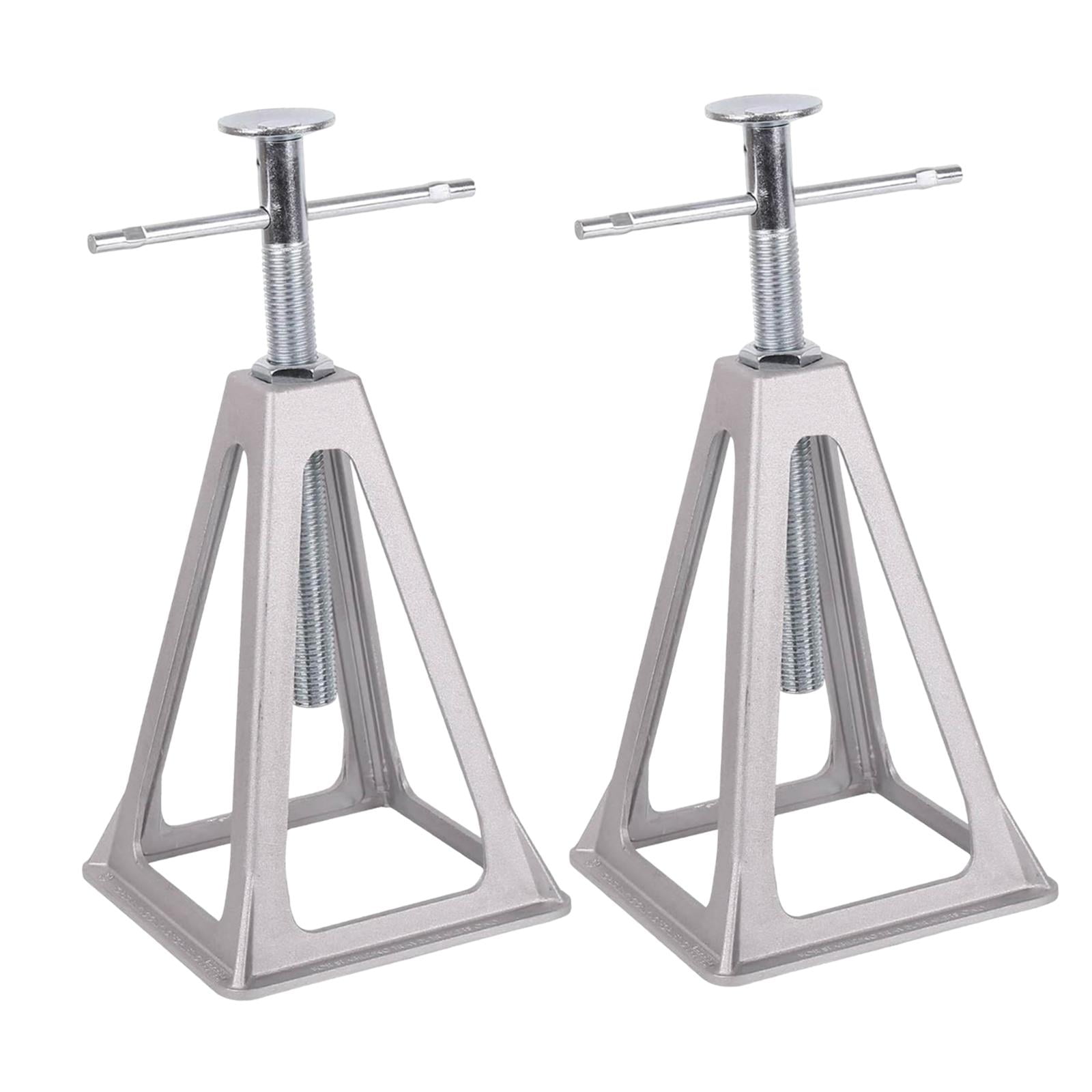 funtasica Generic RV Leveling Jack, Adjustable Height 11"-17" Accessories, Aluminum Alloy, RV Stabilizer Jack for Campers 2pcs