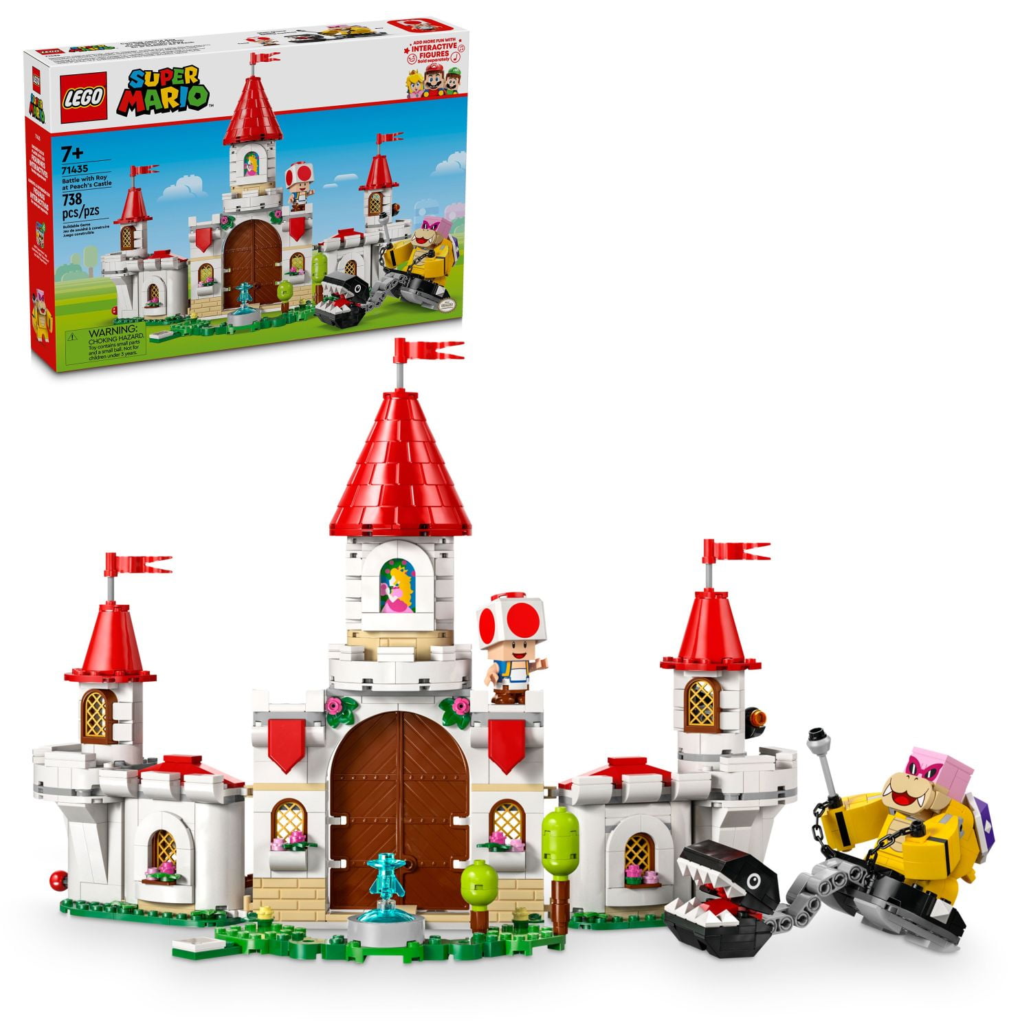 LEGO Super Mario Adventures Starter Course Set with Interactive Mario Figure Bowser Jr. 71360 Walmart
