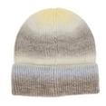 thumbnail image 2 of Ladies Knit Yellow Gradient Hat, 2 of 3