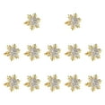 thumbnail image 4 of 12 piezas, porta servilletas con forma de para Navidad, porta servilletas con forma de , hebilla para servilletas, para oro, 4 of 8