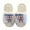 White, variant on Ccpelsie Fashion Cotton Slippers for Children Indoor Outdoor Shoes for Girls Boys Big/Little Kids(Purple,10)