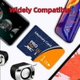 thumbnail image 1 of Micro SDXC de 1024 GB, rendimiento profesional: U3, V30, A2, UHS-I, para cámaras, drones, tablets y smartphones Android; incluye adaptador SD estándar, 1 of 5
