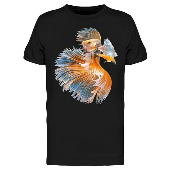 Rhythmic Betta Fish T-Shirt Men -Image by Shutterstock, Male x-Large
