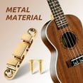 thumbnail image 3 of WHAMVOX Guitar String Mute Dampener for Electric Bass with Metal Retainer 1 Set, 3 of 8