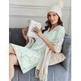 thumbnail image 3 of Ekouaer Nightgowns for Women Button Down Sleep Shirts Short Sleeve Night Shirts V Neck Sleepwear Boyfriend Pajama Dress, 3 of 6