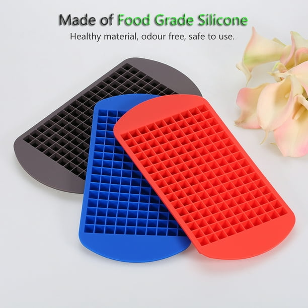 Ice Maker Mold 160 Grids Small Ice Cube Tray Frozen Cubes Silicone Food  Grade