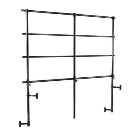 National Public Seating GRTPR4 Back Guard Rails for 4 Level Transport Riser