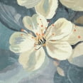 thumbnail image 3 of Blossom Blue by Willowbrook Fine Art Wrapped Canvas Painting Art Print, 3 of 4
