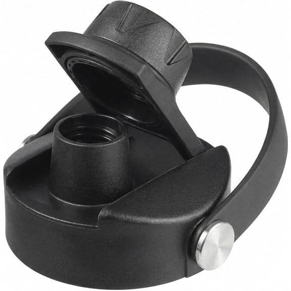 Bangbobby Wide Mouth Chug Cap Replacement Lid with Handle, Compatible with Hydro Flask 16oz 32oz 40oz Wide Mouth Water Bottles, Spout Top Quick Pour Water Bottle Lid Accessories