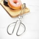 thumbnail image 3 of Fiudx Pinzas de Acero Inoxidable para Alimentos, Agarre Cómodo y Antideslizante, Pinza para Barbacoa Duradera, Diseño Resistente Al Calor, Ideal para Asar, Freír, Cocinar y Barbacoas Al Aire Libre, T, 3 of 6