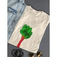 thumbnail image 3 of Nature's Strong Arm T-Shirt Women -Muzaffar Yulchiboev Designs, Female XX-Large, 3 of 4