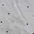 thumbnail image 6 of Superior Fleece Plush Fluffy Soft Blanket, Polka Dot Platinum, King, 6 of 9