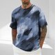 thumbnail image 1 of Tops para hombre, blusas y camisas de cuello redondo y manga corta para hombre, blusas casuales de moda con cuello redondo y manga corta para hombre, blusas de poliéster para hombre, 1 of 5