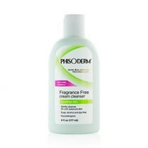 Phisoderm Fragrance Free Cream Cleanser, Sensitive Skin 6 fl oz Pack of 3