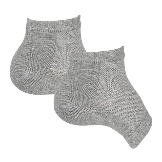 Calcetines suaves con elevación para hombre y mujer calcetín con plantilla oculta en el talón antideslizante 1 par