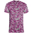 thumbnail image 3 of Maillot à Deux Boutons Camouflage Digi 4TG Rose Poudré, 3 of 3