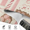 thumbnail image 6 of Yayeee Runner Rug for Bedroom 2'x6' Machine Washable Hallway Non Slip Mat, Pink Candy House, 6 of 8
