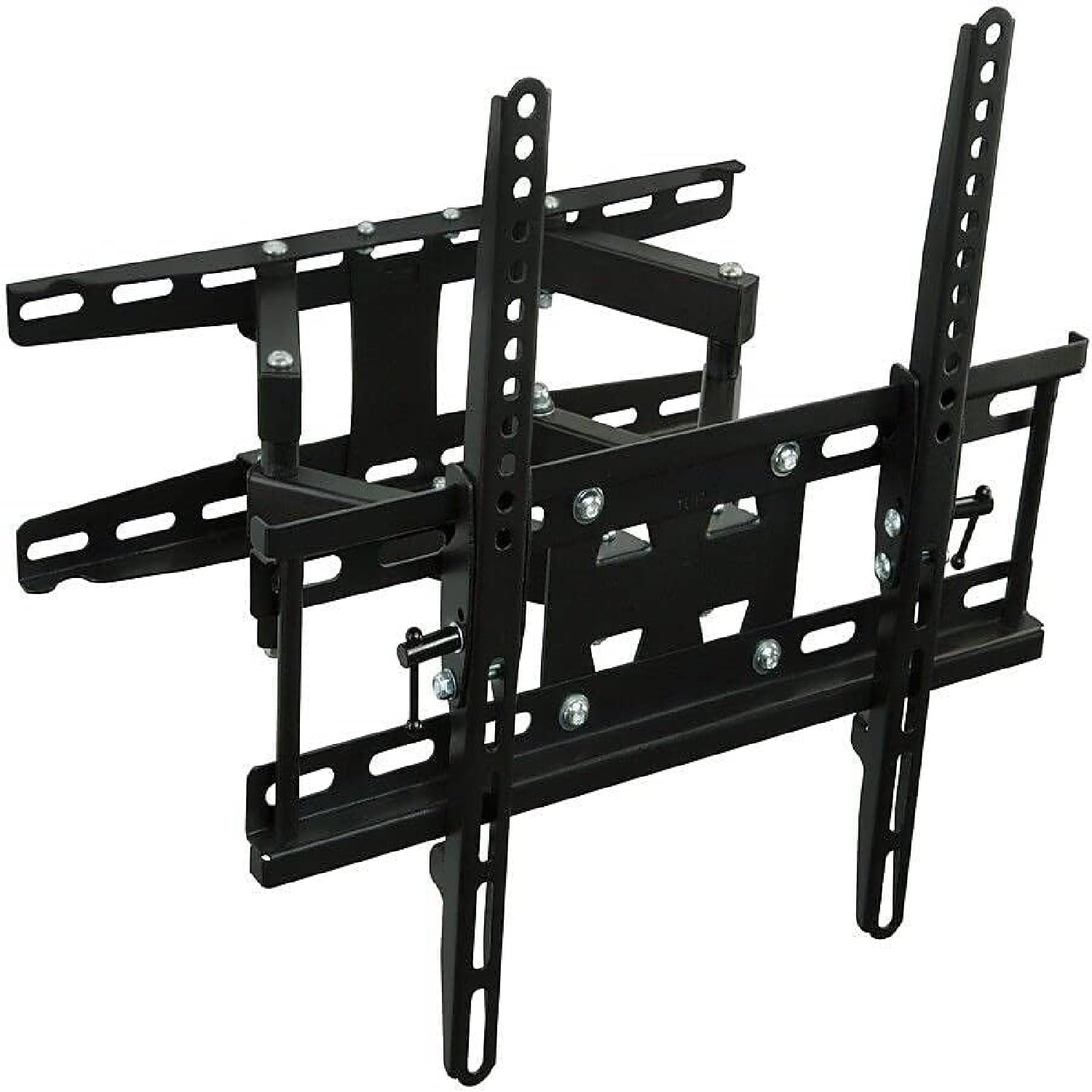 Full Motion TV Wall Mount | Stable Dual Arm Articulating Bracket for 32-55 Inch TVs | Swivel, Tilt & Extend | Universal VESA Wall Mount for Flat Screen, LED, LCD, OLED | 115 lbs Capacity