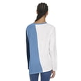 thumbnail image 2 of Women's Tommy Jeans White/Light Blue Memphis Grizzlies Amelia Color Blocked Sequin T-Shirt, 2 of 3