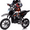 Black, variant on COZONY 36V Kids Electric Dirt Bike,15.5MPH Kids Electric Motorcycle W/ 350W Brushless Motor，LED lights, Air-Filled Tires, Leather Seat,Disc Brake,Max Load 175 Lbs,for Kids Ages 14+ Teenagers, Black