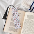 thumbnail image 4 of Kdxio Strawberry Print Metal Tassel Bookmarks,Perfect Gift for Art Lovers and Bookworms Metal Bookmarks for Women, 4 of 8