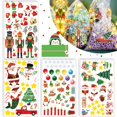 thumbnail image 5 of Pegatinas navideñas YONGSHENG 4 unids/set accesorios de calcomanías de embalaje Pegatinas DIY, 5 of 5