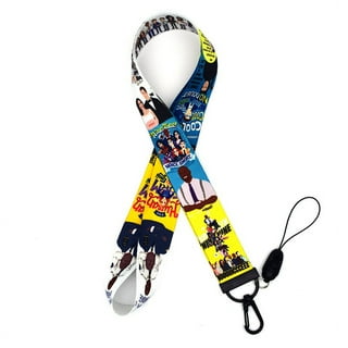 Anime Source Friends Television TV Series White Version Pizza Lanyard  Keychain ID Badge Holder 