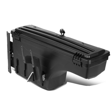 

DNA Motoring ZTL-Y-0201 For 2017 to 2020 Ford F-250 F-350 Super Duty Passenger Side Truck Bed Storage Case Wheel Well Tool Lockable Box 16 17 18 19