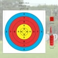 thumbnail image 3 of Archery Targets Paper, 50Pcs Bow and -Targets for Hunting Backyard, Archery Target Practice Accessories 5 Rings, 3 of 5