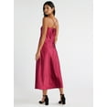 thumbnail image 2 of Free Assembly Women's Sleeveless Midi Slip Dress, Sizes XS-XXXL, 2 of 6